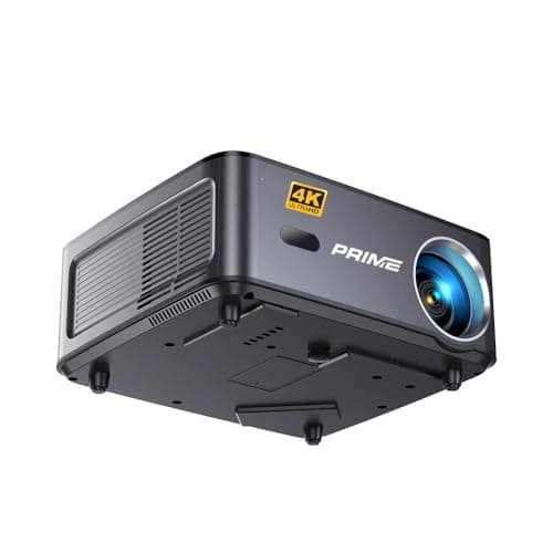 4K Projector, 8000 LED Lumens, 30,000:1 Contrast Ratio, Automatic Adjustments 3