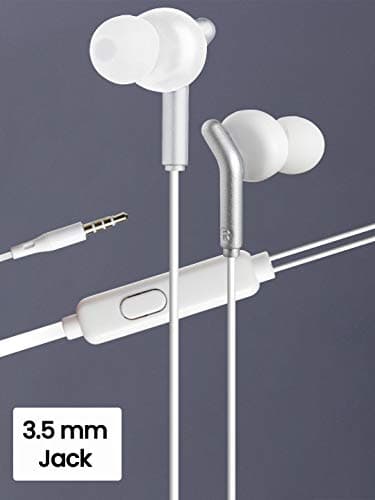 ZEBRONICS Zeb-Bro Wired Earphone (White) 2