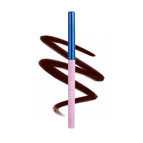 TEE ESS Long Stay Kajal | Retractable Pencil | Waterproof, Smudge Proof | Intense Dark Brown Color | 24H Long Lasting | Smooth One-Stroke Application | With Vitamin E | Twist-Up Dark Brown Kajal | 30 