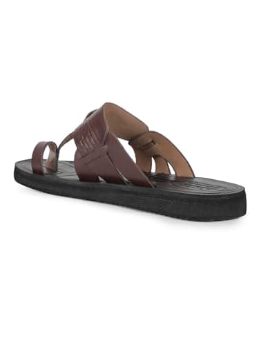 Bata F.Lite Men's Maroon Sandals - 9 UK (8765479) 3