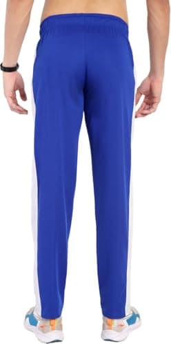 Go Devil Men's Combo of 2 Jogger Pants | Stylish Solid Track Pants | Regular Fit Activewear Lower for Everyday Use (in, Alpha, S, Regular, Standard, Blue and Red) 5