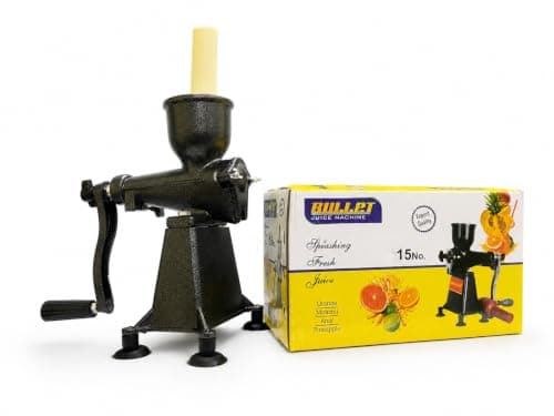 Bullet Aluminium Hand Juicer Machine, 15 No. Hand Muller Grinder 2