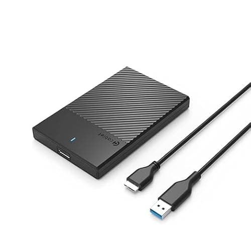 500GB External Portable USB 3.0 High Speed Hard Drive,Compatible with Laptop, Desktop Pc, Mac, PS4, Xbox, iPad, Tablet, Mobile (Black) 500 GB Portable HDD Drive