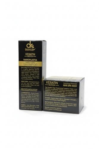DERMA KLAY Ayurvedic Pack Of 2 Pure Clarifying Shampoo & SPA Mask for Nourished Hair With Protein Fusion, Hair Protection, Daily Strengthening, and Moisturising Shampoo 3