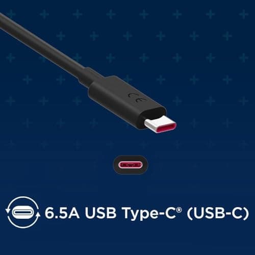 GWINGS Motorola Original 68W Type C to C TurboPower Fast Charging Cable 1m for Moto Edge 70 Fusion 60 50 40 30 Ultra Neo Pro Razr Stylus and Moto G85, G84, G64, G62, G54, G45, G35, G05 (Moto Cable) 2