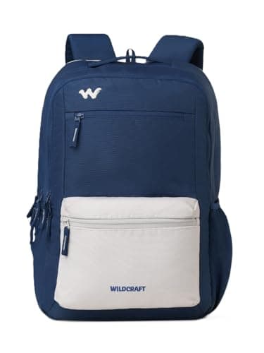 Wildcraft Ranger 45 Laptop Backpack With RainCover for Man & Women, 45L Ideal bags for men Office use/School/College Boys and Girls, 3 Compartment Bag, Navy