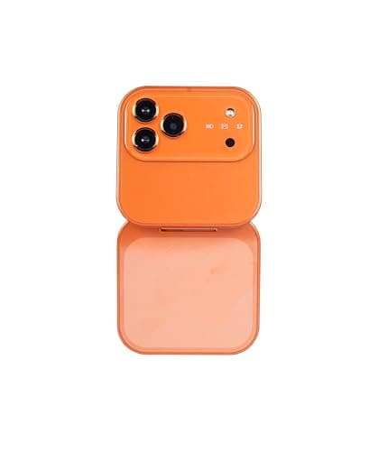 Snexian All-New Rock X Flip Dual Sim |Keypad Mobile with 1.8" Display |Flip|Fold|Call & SMS Indicator|Attractive Design |BT Dialer|Voice Changer|Long Lasting Battery|Camera|Feature Phone| Orange 2