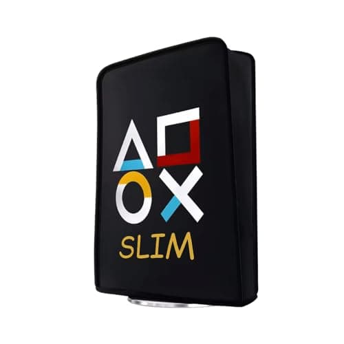 OIVO INDIA Dust Protective Cover for PS5 Slim Console Accessories Case , Anti Scratch Waterproof Sleeve Compatible for Sony PlayStation 5 Slim Digital & Disc Edition (PS5 Slim Version ONLY)