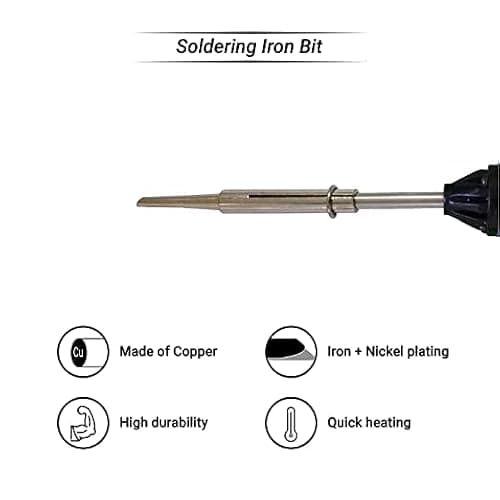 SP 3 in1 Electric Soldering Iron Economy Tool Kit Set with 25W Welding Stick | Paste-Flux | Solder Wire for DIY/Crafts 2