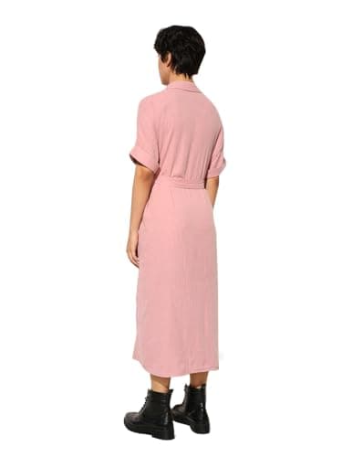 ONLY Women's Fit and Flare Pink Dress 5