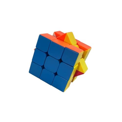 Premium 3x3 Cube – Smooth Rotation Speed Cube Puzzle Toy for Kids & Adults | Stickerless High-Speed Magic Cube | Brain Teaser & Stress Relief 2