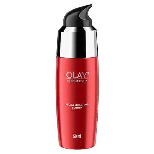 Olay Regenerist Micosculpting Serum | Hydrated, Plump, Bouncy Skin | With Hyaluronic Acid, Niacinamide and Peptides | Normal, Oily, Dry, Combination Skin | 50ml