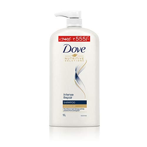 Dove Intense Repair Shampoo For Dry & Damaged Hair, 1 Ltr