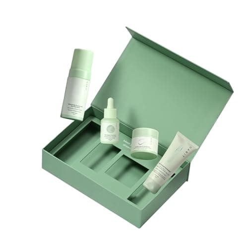 Gabit Fantastic Four Gift Box | Complete Skincare Routine Combo/Kit for Women & Men with Vitamin C Serum, Ceramide Moisturiser, Mineral Sunscreen & Niacinamide Face Wash | Perfect Gift for Anniversary