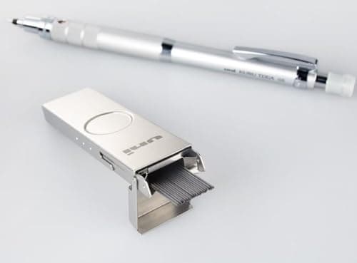 [Mitsubishi Pencil] Uni Metal Case 0.5mm HB Black 5