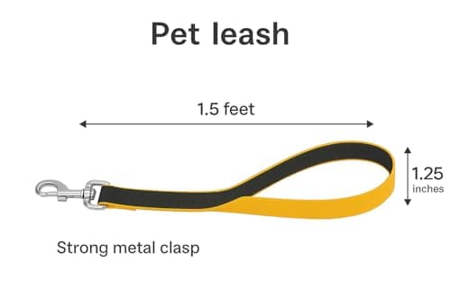 Premium Pet Control Strong & Durable Dog LWalking Training 1.5 feet 182 cm Dog Strap Leash 4