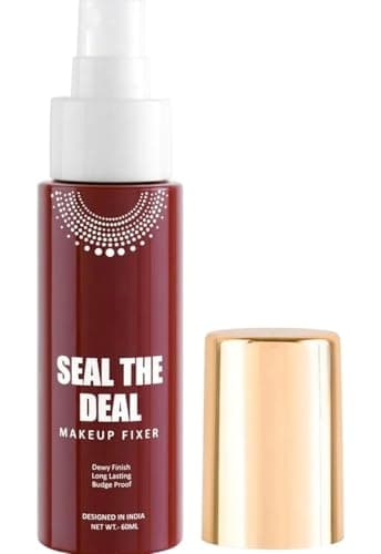 Seal the Deal Makeup Fixer Spray, Dewy Finish, Long Lasting, Budge Proof, 60ml 5