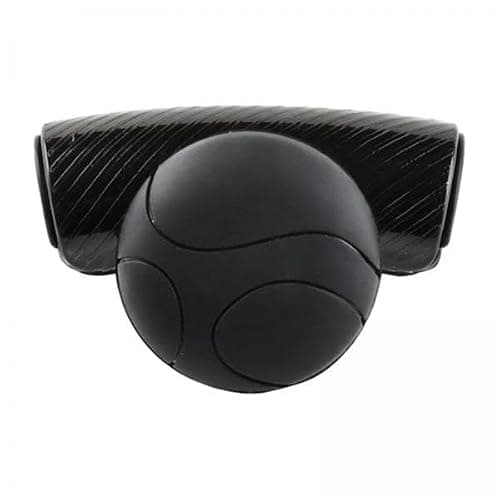 SNAPPSY 4xPower Handle Ball Tractor Boats Part SUV Generic Steering Wheel Spinner Knob Black