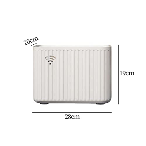 BNF® Router Storage Case Wire Hiding Cable Management Box Decoration for Bedroom White | Computer Cables & Connectors |Cable Ties & Organizers|1 Piec Router Stora Box 2