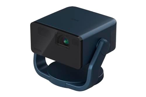 Epson EF-22N Smart Portable Home Theatre Projector, Full HD 1080p, Google TV, HDR10, 1000 Lumens, 360-degree Horizontal & 150-degree Vertical Adjustment, Built-in Speakers, Up to 150-Inch Display