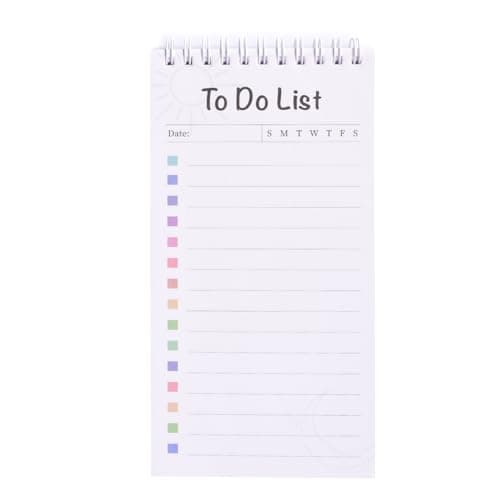 Papboo Easy to Carry To-Do List, Planner, Check list With 80 Printed Sheets Matte Finished Cover (Sky Blue) 2