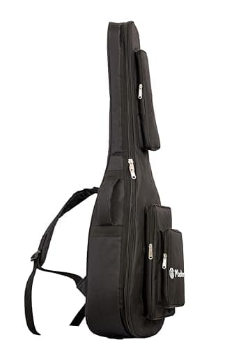GIG Master Heavy Padded Acoustic Guitar Bag for Yamaha F280, FS80C & F310 Made in India Guitars|with Dual Pocket & Carry Handle(Black) 5
