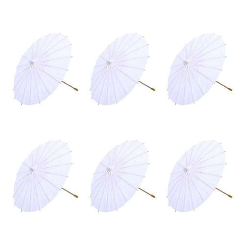 HEAVENGLOW DIY Painting Umbrella White Paper Umbrella for Kindergarten Kids Handicrafts|Kids' Crafts