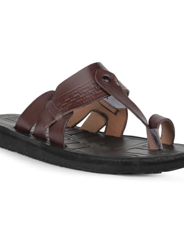 Bata F.Lite Men's Maroon Sandals - 9 UK (8765479) 5