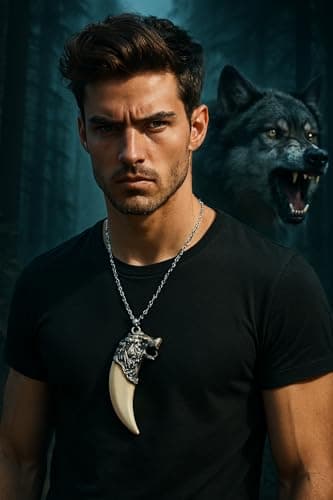 Superstore18 Gothic Viking Wolf Fang Pendant Necklace for Men & Women | Fantasy Tribal Jewelry | Antique Silver Chain | Gen Z Style | Wild Spirit ImitationTusk Locket for Men boys (SST5013PCSC) 4