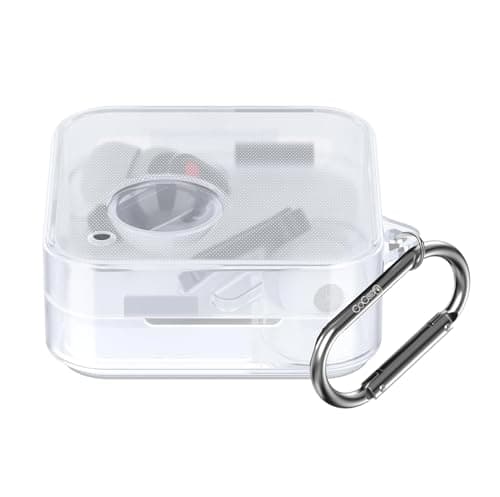 Cocoonkart Silicone Case Cover for Nothingg Ear 2 -Transparent