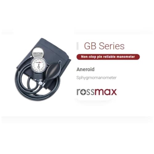 Rossmax GB101 Aneroid Blood Pressure Monitor (Black) 4