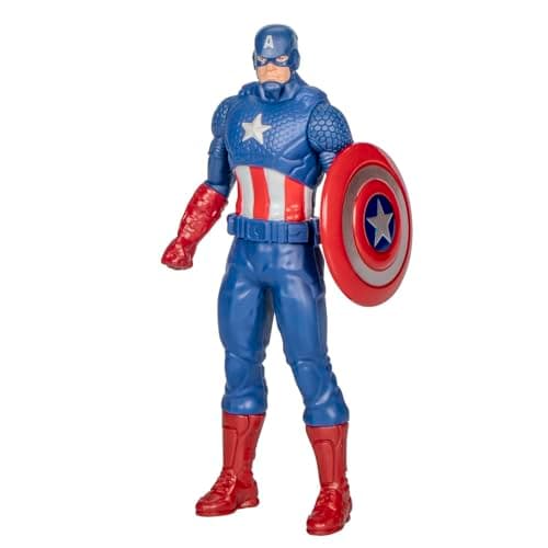 Marvel Captain America Action Figure, 6-Inch, Super Hero Toys and Figures for Kids Ages 4+ 2