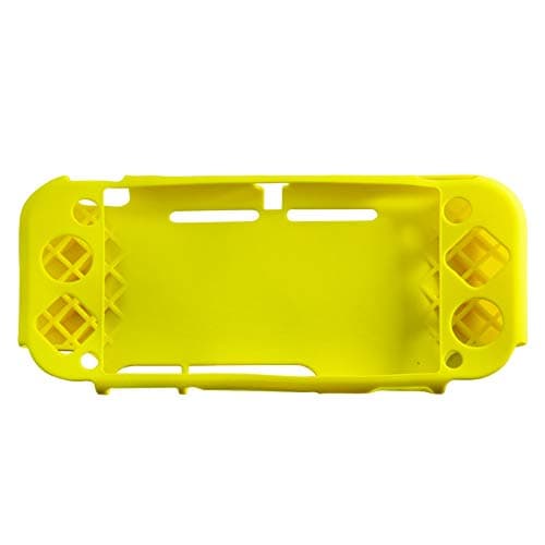 New World Premium Soft Silicone Cover Rubber Protective Case Cover For Nin-tendo Switch Lite Full Body Silicon Protector Case -Yellow 2