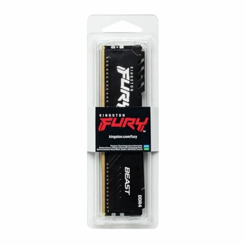 Kingston FURY Beast 16GB 3200MHz DDR4 CL16 Desktop Memory Single Stick KF432C16BB/16, Black 2