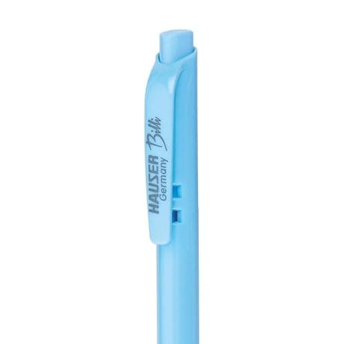 Hauser Billi 0.5mm Ball Pen Jar | Retractable Mechanism With Comfortable Grip | Smudge Free & Smooth Writing Experience | Refillable | Blue Ink, of 25 Pens 5