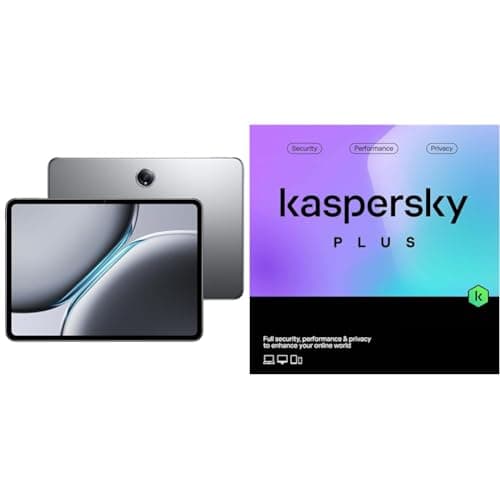 OnePlus Pad 2(12.1 Inch) LCD Display,12GB RAM, 256GB Storage,Snapdragon 8 Gen 3,144Hz Refresh Rate,Dolby Vision & Atmos + Kaspersky Plus 1 Device 1 Year (Physical Pack)