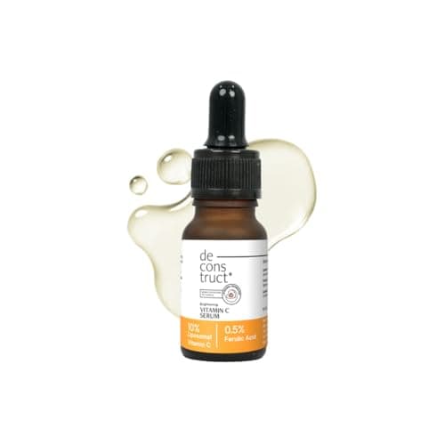 Deconstruct 10% Vitamin C Serum for Brightening| Powered by Liposomal Technology for Visible Glowing Skin|Targets Dull & Uneven Skin Tone |For Oily Skin| Co-Created With Dermatologists| Non-Irritating