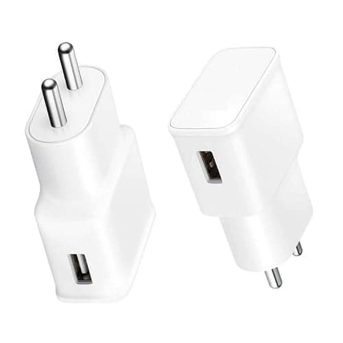 Shopamaze Fast Charger for Sam-Sung Galaxy A7 (2018) Original Adapter Super Flash Vooc Fast Quick Qualcomm Charging Smart IC Technology with 1m Micro USB Data Cable (White, SMG, SZ.J5) 5