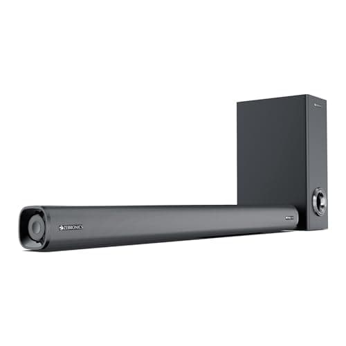 ZEBRONICS Juke BAR 6500, Dolby Soundbar, 200 Watts, Virtual Surround Sound, Dolby Audio, Dual Driver Soundbar, 5.25" Subwoofer, Bluetooth | HDMI (ARC) | Optical | USB | AUX 2