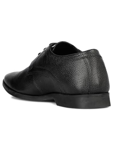 Hush Puppies Men's Aaron Derby Black Formal Shoe's - 8 UK (8256672) 3
