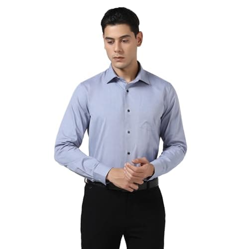 Blackberrys Men India Slim Fit Formal Shirt Light Grey