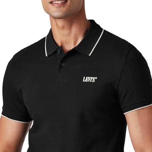 Men's Solid Slim Fit Polo T-Shirt 4
