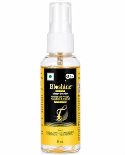 Bloshine Hair Serum | Fortified With Procapil & Argan Oil | Blend Of UV Filters | Antioxidants | Conditioners | Hair Moisturisers | Helps To Strengthen and Protect Hair (50ml) 2