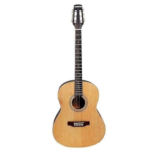 Kadence BB01-NAT Acoustica 39" Acoustic Guitar | Dreadnought | Comes with Bag | Includes Learning Course | Natural 2