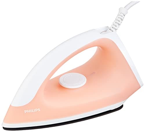 PHILIPS Aluminum Gc1905 1440-Watt Steam Iron With Spray (Blue) & Classic Gc097/50 750 Watts Dry Iron (Peach) 5