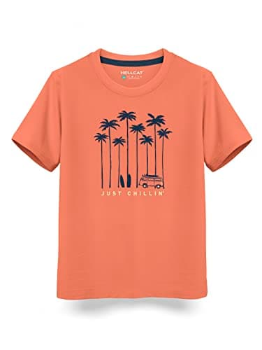 HELLCAT Boys Printed Round Neck T-Shirt with Shorts Set | Multicolor | Pack of 3_Blue2_12-13Years 4