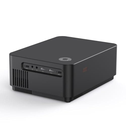 PLAY MP1 Pro 4K 8K Projector, 500 ANSI Lumens, Portable Projector with Native 1080p, Smart Android OS, Portable Cinema with Electric Keystone & Bluetooth 5.0, Screen Mirroring, 2x5W Speakers 5