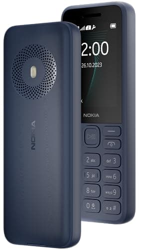 Nokia 130 Music | Built-in Powerful Loud Speaker with Music Player and Wireless FM Radio | Dedicated Music Buttons | Big 2.4” Display | 1 Month Standby Battery Life | Blue 4