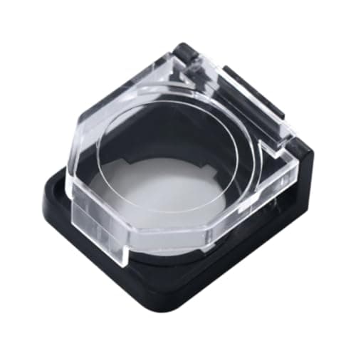BNF® Push Button Cover Guard Multifunctional Waterproof Emergency Stop Button Cap with Spring| Computer Components & Parts |Case Parts & Accessories|1x Push on Cover Guard