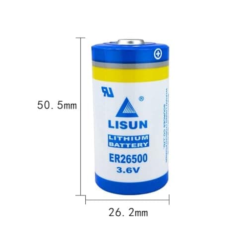 LIPIX ER26500 3.6V 9000mAh Lithium Battery – Non-Rechargeable C-Type Cell for LISUN PLC & Industrial Use (1 Pack) 2